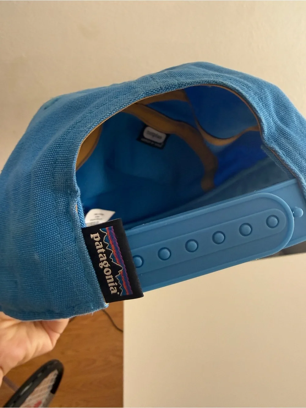 Patagonia Kids Teal Blue Patch Cap